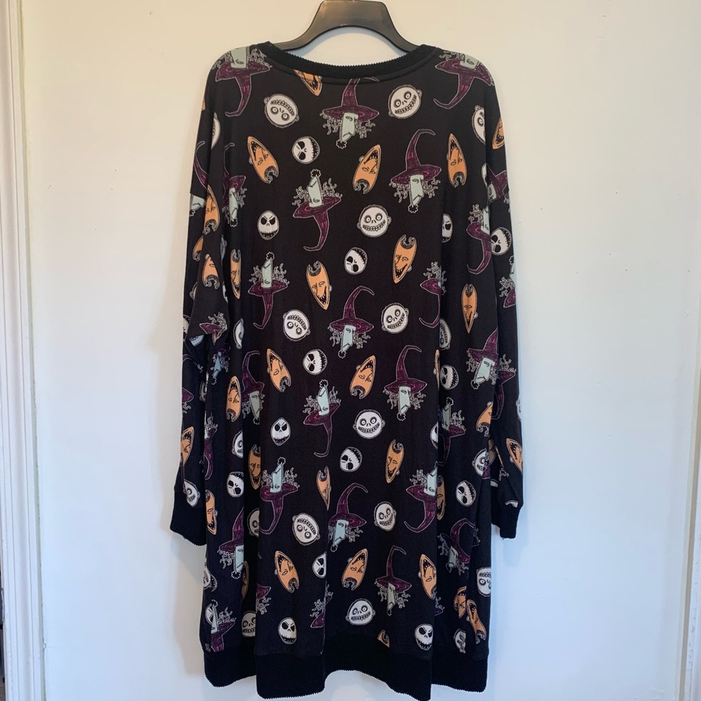Disney Nightmare Before Christmas Night Shirt Nightie 3X Cozy - Picture 5 of 8